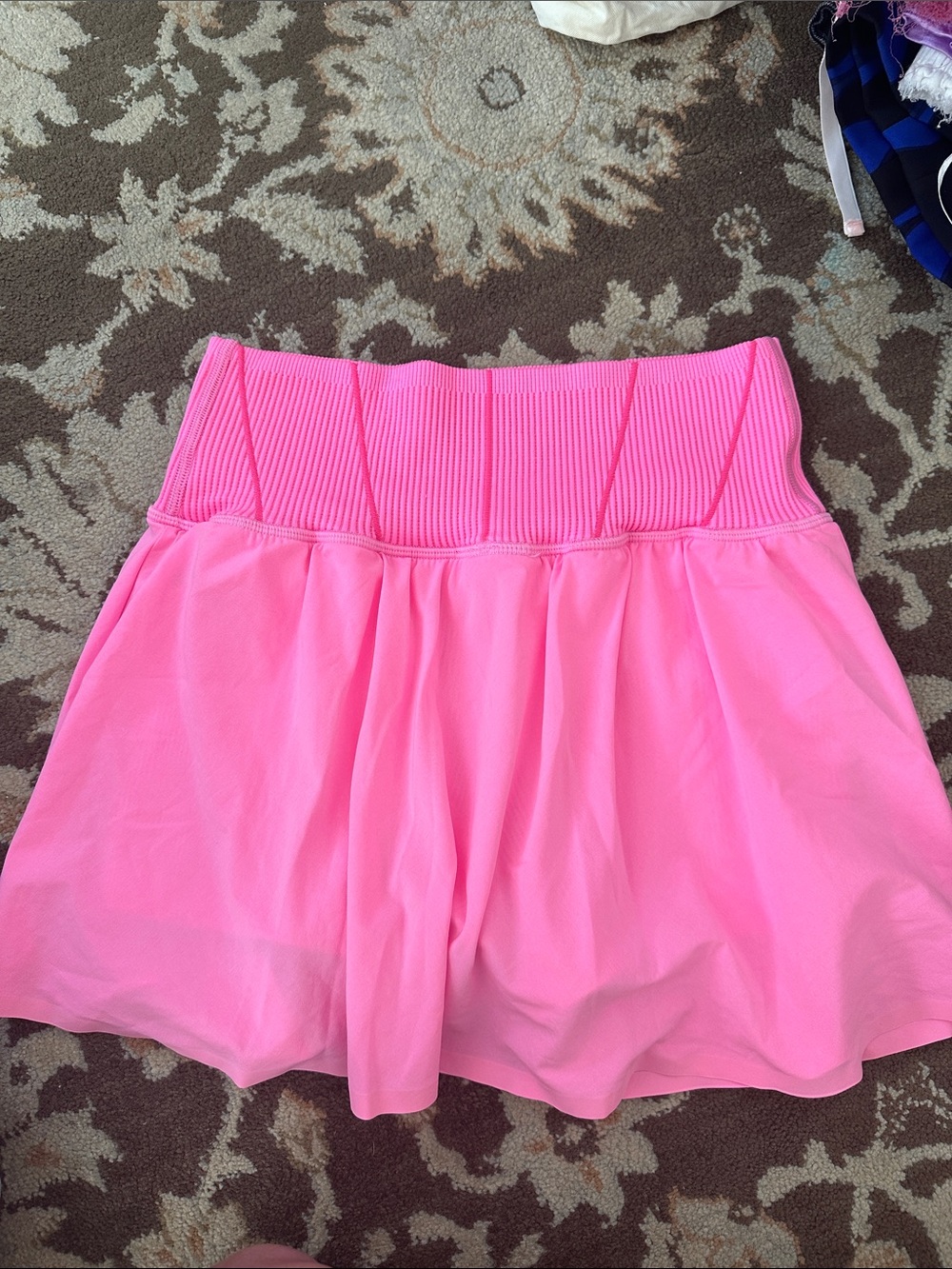 aerie Hot Pink Skater Skirt